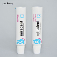 Emballage de tubes cosmétiques vides pour hôtels et voyages - Bouchon à vis en aluminium/plastique pour dentifrice, teinture capillaire et pâte de soin de la peau