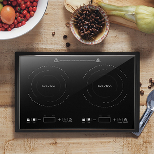 Table de cuisson à induction encastrable numérique à double plaque pour appareils électroménagers - Product Image 6