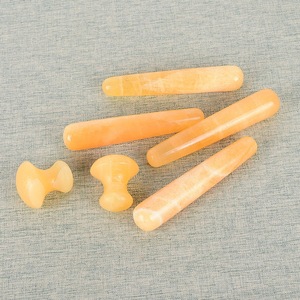 <strong>Wholesale</strong> Natural Crystal Jade Polished Massager Topaz <strong>Dildo</strong> for Women Vaginal Exercise - Product Image 5