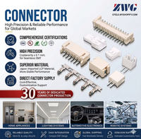 Connecteur SMT fil-circuit imprimé pas de 2,0 mm, connecteur JST SMD à 2 à 16 broches, conforme RoHS et Reach, pour appareils électroménagers