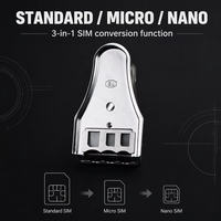 Pemotong Kartu SIM Universal Nano untuk Memotong Kartu Micro Nano SIM 3 in 1