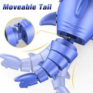 2.4G 리모컨 자동 사냥 상어 장난감 물림 액션 및 장난 게임 전기 RC 프로그래밍 회전 음악이 나오는 미친 상어 - Product Image 5