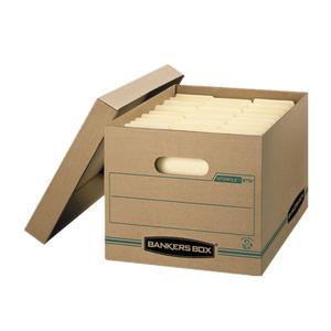 Brown industrial packaging cardboard packing carton archive storage box corrugated carton factory