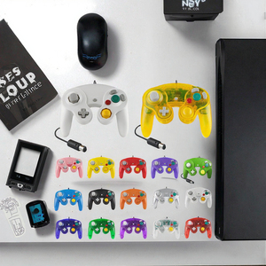 Manette filaire avec moteur de vibration pour Nintendo Switch NGC GC Joystick <span class=keywords><strong>Gamecube</strong></span> Contrôleur Wiiu Wii Compatible PC USB Manette - Product Image 2