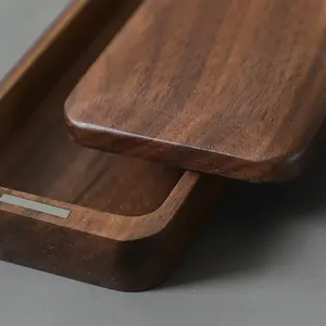 Boîte à crayons en bois sculpté écologique à succès, porte-<span class=keywords><strong>stylo</strong></span> mural, rangement pour la maison et le bureau - Product Image 3