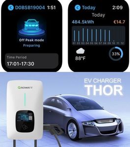 Growatt ชาร์จกอง AC EV ชาร์จ <span class=keywords><strong>THOR</strong></span> 03/07AS-S/P เฟสเดียว3kw ชาร์จรถ - Product Image 5