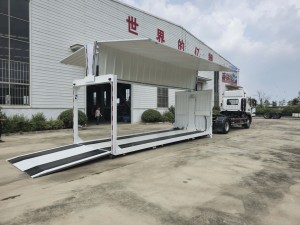 Carro Attrezzi Personalizzato da 5-10 Tonnellate con Portellone Sollevabile, Camion Cassonato con Ala Laterale, Personalizzato dalla Fabbrica - Product Image 2