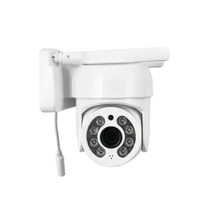 Câmera de vigilância ptz residencial, 1080p hd, sem fio, auto rastreamento, segurança, à prova d' água, sistema inteligente