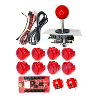 Kit de Juego Arcade DIY con Joystick de Retardo Cero PICO Board para PS4, Botones SANWA, USB de Plástico para Juegos de PC