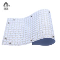 Feuille lumineuse flexible Raymates 420 LED découpable, grande surface d'éclairage pour enseignes publicitaires, murs de fond, éclairage de table