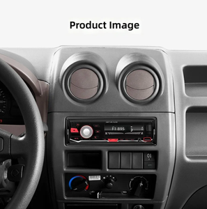 Reproductor de Audio para Auto, Reproductor MP3 de Un Solo DIN, Llamadas Manos Libres Inalámbricas por Bluetooth, Radio FM, Luz de Color Cambiante, Reproductor Estéreo para Auto - Product Image 5