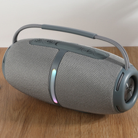 Altavoz Inalámbrico Portátil Potente TG-686 con Woofer, Radio FM Activa, Función TF/USB, Bajos Estéreo Activos, Resistente al Agua