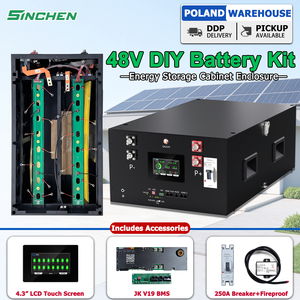 Caja de Batería DIY de 16S 51.2V 314Ah en Stock en Polonia con Interruptor de 250A + Placa PCB + Todos los Accesorios, Ensamblaje Completo, DDP Libre de Impuestos - Product Image 1