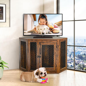 כלב פינתי ארגז רהיטים דקורטיביים גדול מקורה כלב צד קצה שולחן בתוך הבית הכלב - Product Image 4