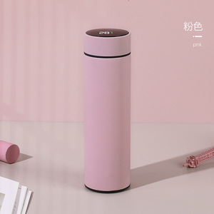 Vernice di gomma doppia parete 17 oz Thermos Thermos Thermos tazza Thermos <span class=keywords><strong>500</strong></span> <span class=keywords><strong>ml</strong></span> Thermos temperatura bottiglia tazza - Product Image 3
