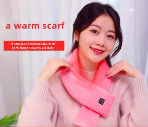 Bufanda Eléctrica Térmica Recargable por USB con Control Inteligente de Temperatura de Grafeno para Esquí y Moda de Invierno - Venta al por Mayor - Product Image 1