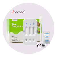 Kit de test rapide d'anticorps triples canins ICH/CPV/CDV pour le parvovirus, le virus de la maladie de Carré et le virus de l'hépatite infectieuse canine