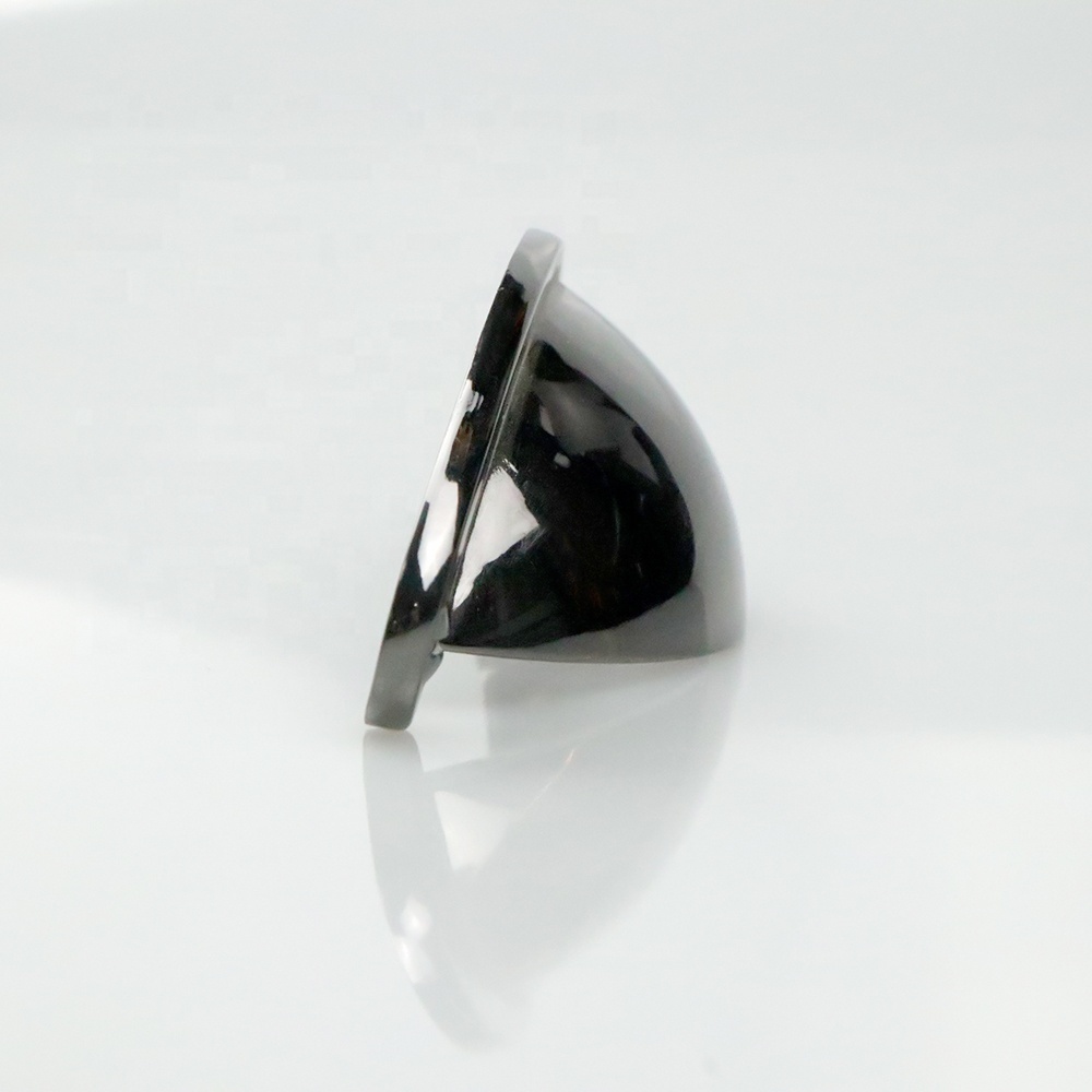 Cup Drawer Handle Pull Black Nickel Zinc Alloy Shell Handle for Furniture Cabinet and Drawer