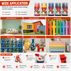 Non Toxic Water Based Color Paste for <strong>Latex</strong> Paint Emulsion Paint and <strong>Primer</strong> - Product Image 5