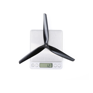 Hélices de 8 Pulgadas y 3 Aspas de Fibra de Vidrio Negra, Piezas de Bricolaje para Drones de Largo Alcance (1CW+1CCW) - Product Image 5