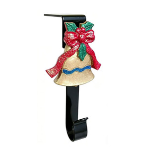 Gancho metálico para puerta con forma de árbol de Navidad y letrero de Feliz Navidad, gancho decorativo para fiestas y reuniones familiares - Product Image 2