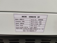 Groupe électrogène marin Binshi Power 6KW 8KW 10KW ~60KW silencieux monophasé/triphasé 50/60HZ refroidi par eau de mer, groupe électrogène diesel pour bateau/yacht