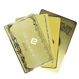 Tarjeta de Presentación Digital NFC RFID de Metal Personalizada con Logotipo <span class=keywords><strong>QR</strong></span>, Chip Inteligente Invisible Ntag213, Resistente al Agua, 13.56MHz - Product Image 2