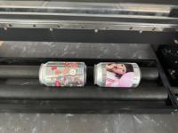 Printer UV Flatbed Otomatis Baiyin 600x900mm Kompatibel Epson 1 Tahun Garansi Custom Casing HP Mug Hadiah Logam Akrilik Kayu Kulit
