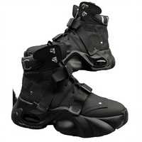 Chaussures de sport légères et respirantes à plateforme épaisse pour hommes, style mocassins, par le créateur de mode Jarian White