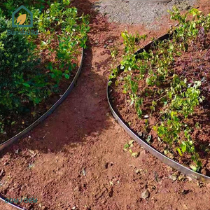Bordure de pavé paysager Sunsbuild en acier inoxydable facile à former pour jardin, gazon, pierre, bordure de pavé métallique ornementale pour extérieur - Product Image 2