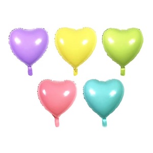 Ballon à hélium en aluminium de couleur unie, 10 pouces, forme ronde, cœur et étoile, forme personnalisée, couleur livraison gratuite - Product Image 4
