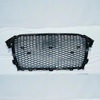 Grille de style RS4 Audi A4L B8.5 S4 13-16 |   Matériau ABS |   Nouveau |   Grille en nid d'abeille RS4 Noir brillant |   Marque PNB |   Garantie de 3 mois |