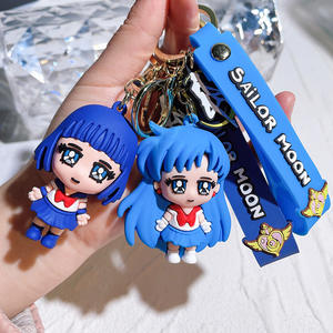 Porte-clés <span class=keywords><strong>Sailor</strong></span> <span class=keywords><strong>Moon</strong></span>, figurine d'anime, porte-clés de voiture, clip pour sac, cadeau - Product Image 4