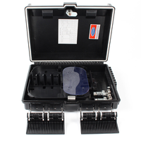 Home 3G 4G WiFi FTTH Indoor/Outdoor ABS Material Customizable Color 16-Port Fiber Optic Termination & Distribution Box