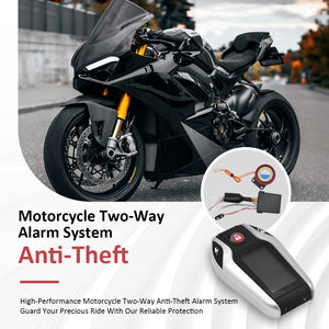 Système d'alarme de voiture bidirectionnel antivol PKE avec écran LCD pour moto sans dispositif de surveillance de la pression des pneus - Product Image 2