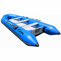 Chine 1.2mm PVC Navigateur Plancher De Plate-Forme D'air Petit Bateau Rigide Aviron Bateau De Pêche Gonflable