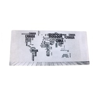 Alfombrilla de ratón con mapa impreso personalizado, alfombrilla de ratón con mapa para juegos