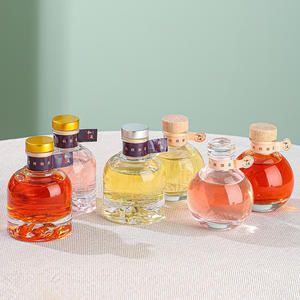 100 ML Mini bouteilles en verre vides transparentes personnalisées de qualité alimentaire pour jus de boisson <span class=keywords><strong>alcool</strong></span> liqueur - Product Image 3