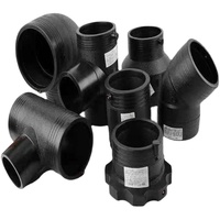 Raccords de tuyaux coudés à électrofusion HDPE 45 pour l'alimentation en eau