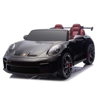 Voiture électrique télécommandée 2025 pour enfants avec portes à double ouverture, pour 2 à 4 ans, roues en plastique