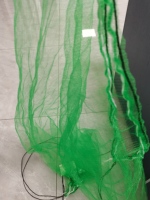 Dadels Over Zak Groene Pe Mesh Zak Voor Fruitboom Dadelpalm Bescherming Netto Net Plastic Rollende Zak