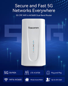 Yeacomm AX3600 <span class=keywords><strong>SA</strong></span> NSA módem enrutador alta velocidad baja latencia 4G 5G WIFI 6 VoNR VoLTE 2,4G soporte de frecuencia 3G aplicación Firewall - Product Image 3