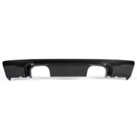 Diffuseur de pare-chocs arrière bicolore style CSL en fibre de carbone pour BMW 01-06 E46 M3