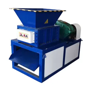 100hp Wood Chipper E-waste Film Cable Plastic Small Single Shaft Shredder Machine