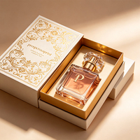 Flacon de parfum de haute qualité 5ml 15ml 50ml, boîte cadeau en papier, impression UV, texture mate pour parfum de marque privée