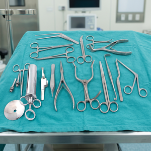 Kit de chirurgie plastique, instruments de rhinoplastie, de blepharoplastie et de chirurgie pédiatrique, en acier inoxydable, manuel, CE - Product Image 4