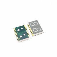 Jstronic 2-stellige 7-Segment-SMD-LED-Anzeige 0,3 Zoll Zweistellige Sieben-Segment-Anzeige mit Gemeinsamer Kathode/Anode