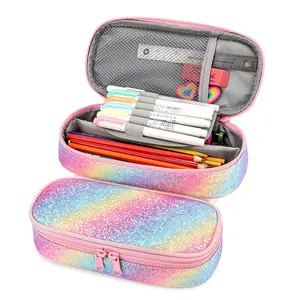 Hannah Montana Set Van 2 Pennenbakje, Meisje Nieuwste Mode Stationaire Etui