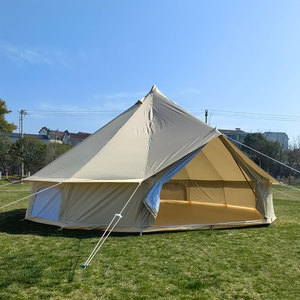 Yurtas de Lujo Estilo Mongol, Carpas Impermeables para las Cuatro Estaciones, de Lona de Algodón Oxford, con un Dormitorio, para Campamentos, Resorts, Desiertos y Zoológicos - Product Image 5