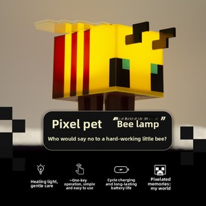 Marioneta de <span class=keywords><strong>Minecraft</strong></span> Peluda con Luces LED para Máquina de Muñecas y Adorno de Vehículos - Product Image 1